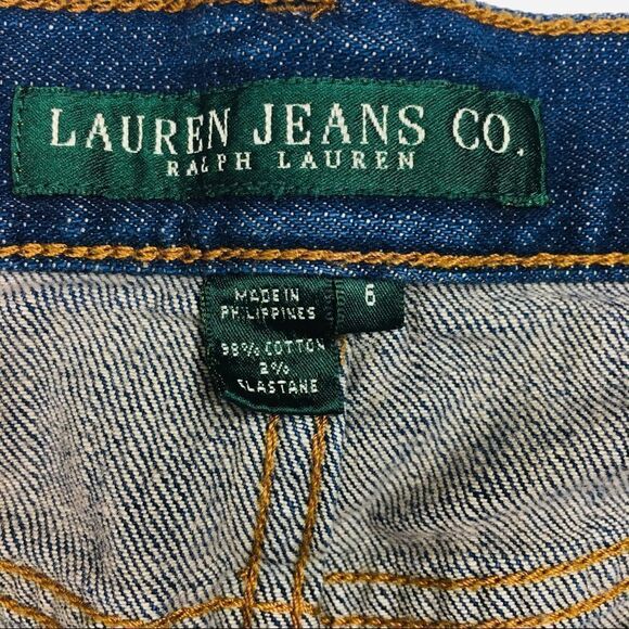Lauren Ralph Lauren Jeans Co. Denim Bermuda Shorts - Picture 3 of 7